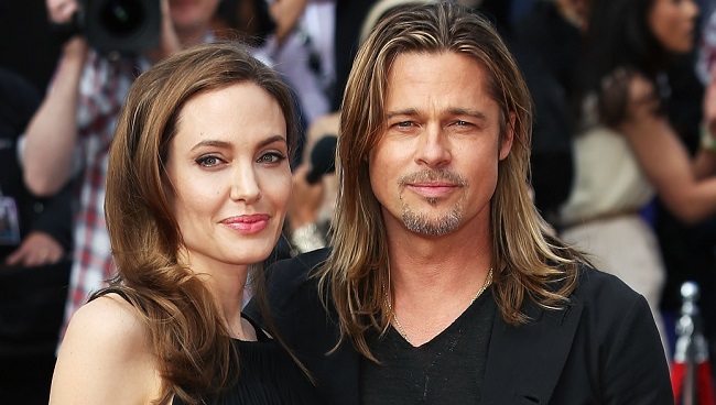 Angelina Jolie and Brad Pitt