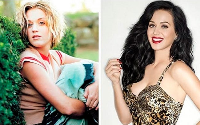 Katy Perry at young age comparision