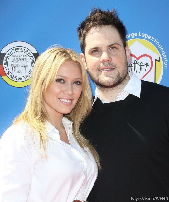 Mike Comrie and Hilary Duff