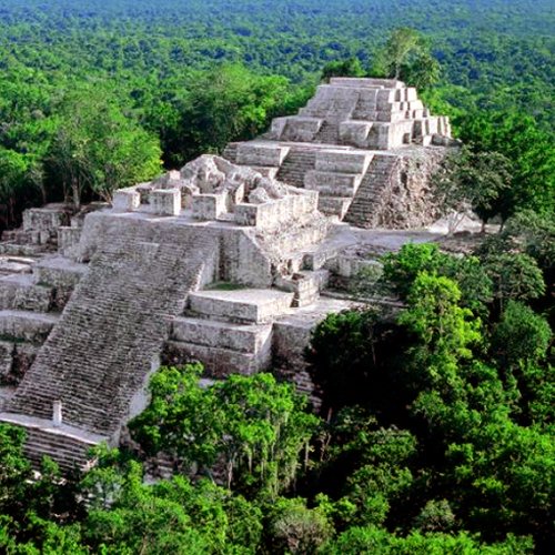 The Mayan city, Mirador