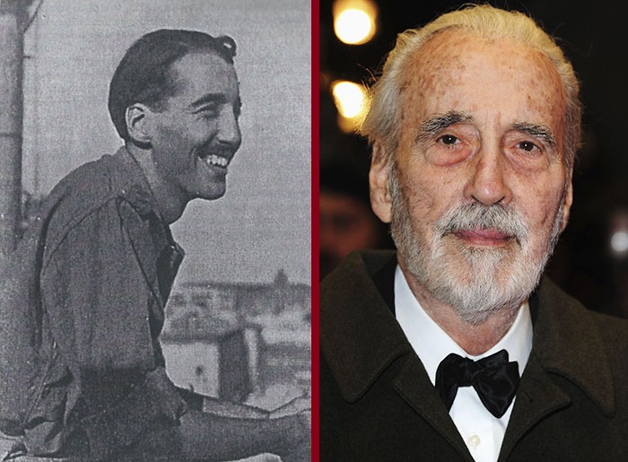 Christopher Lee worked for the intelligence service