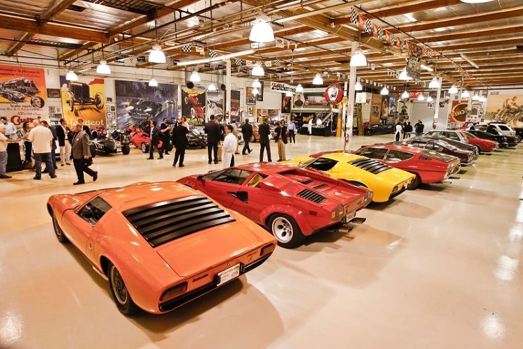 Jay Leno car garage