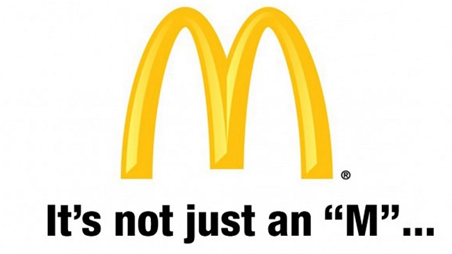 McDonalds logo hidden meaning