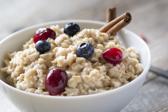 Oatmeal regular diet