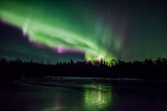 Aurora as seen from Talkeetna, Alaska