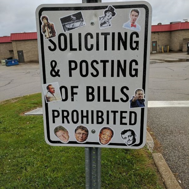 Bills prohibited