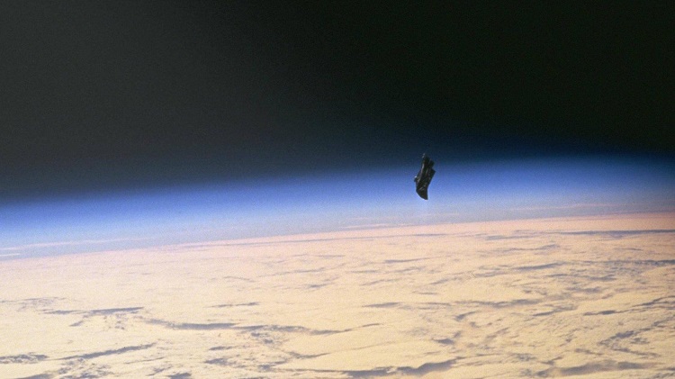 Black Knight satellite photograph