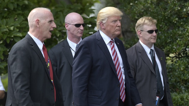 donald trump secret service 