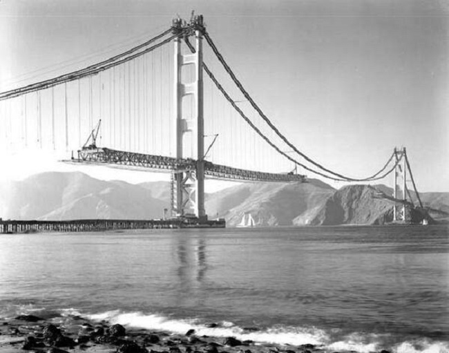 Golden Gate bridge in San Francisco