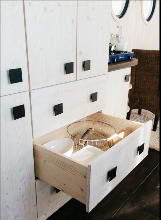 Kitchens with plenty of storage space