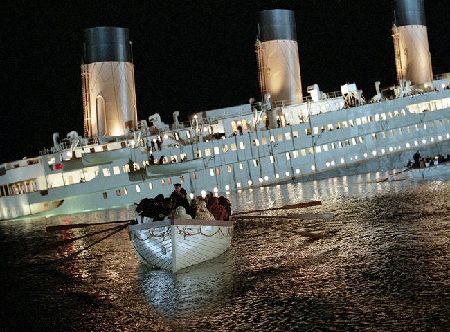 Lifeboat movie titanic