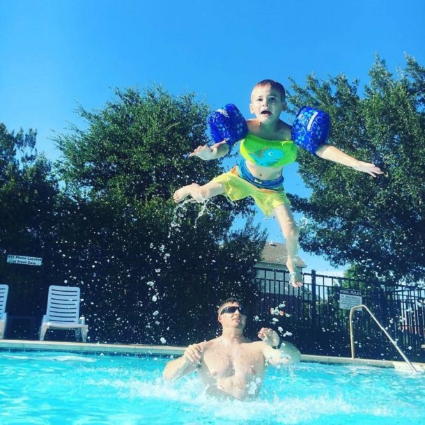 swiming parenting fail