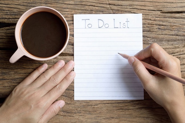 to do list