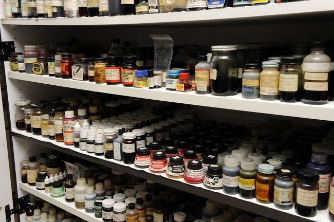 world’s largest ink library