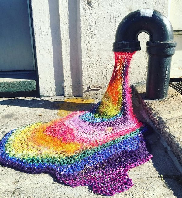 Yarn Bomb