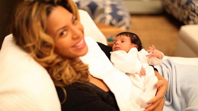 beyonce in delivery room