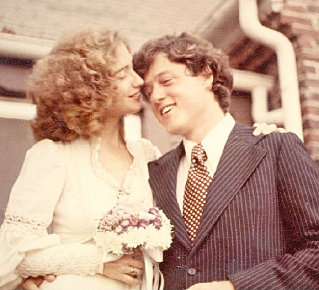 Bill Clinton and Hillary Rodham