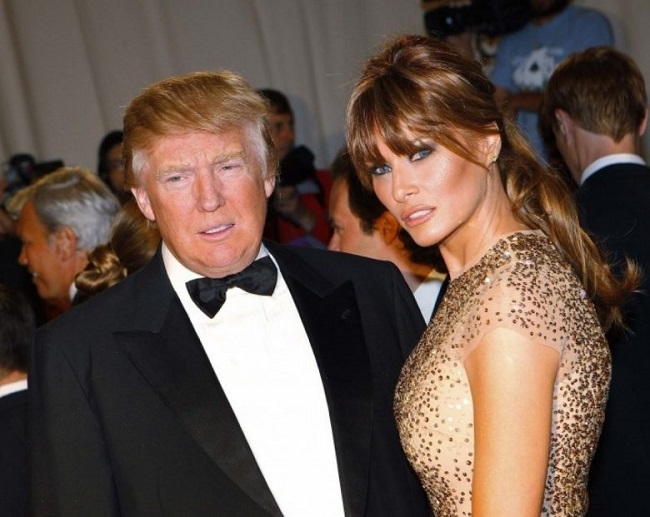 donald and melania trump