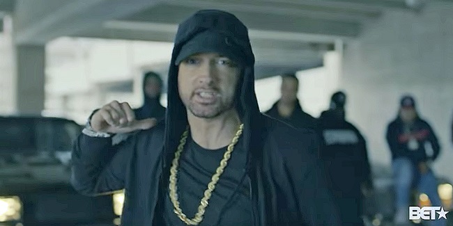 Eminem targets major issues, says Trump will drive America to Nuclear war