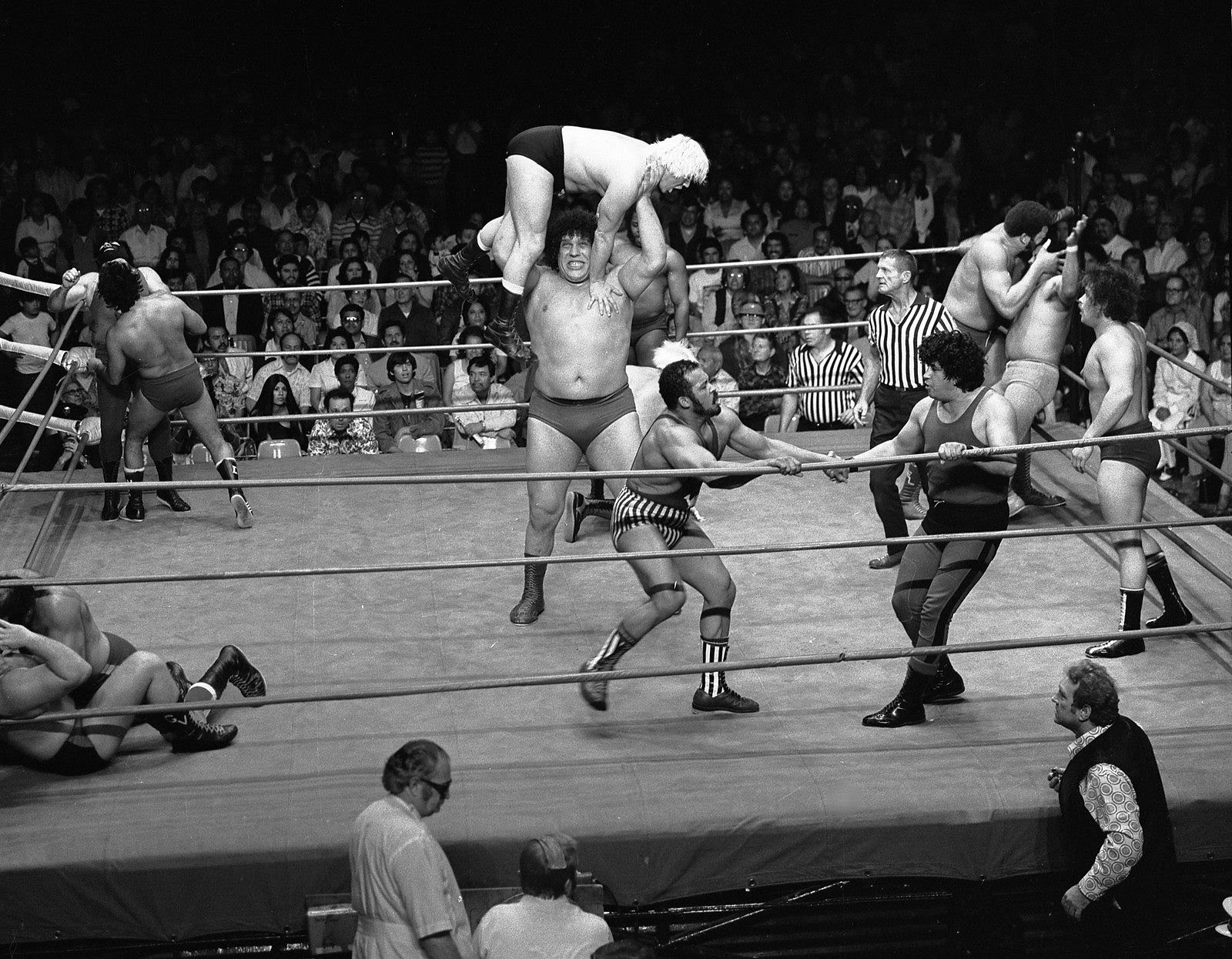 Andre the giant in action