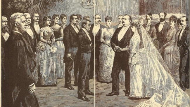 Grover Cleveland and Frances Folsom