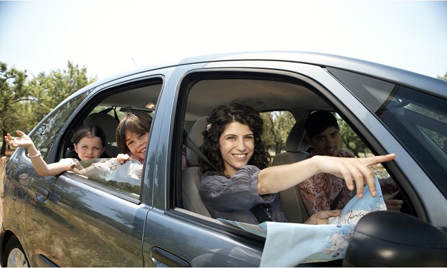 Open the car window