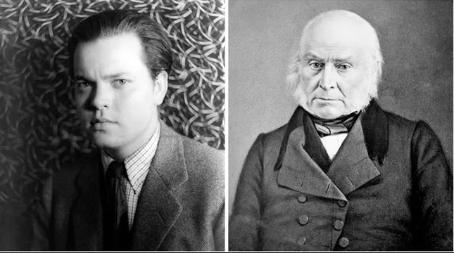 Orson Welles and John Quincy Adams