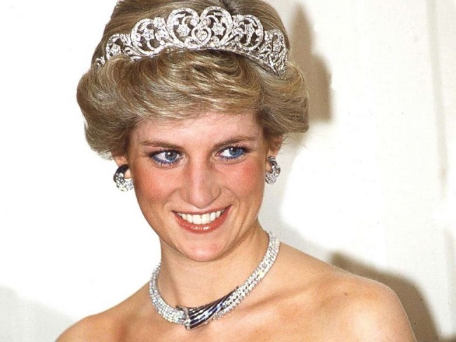 Princess Diana smiling