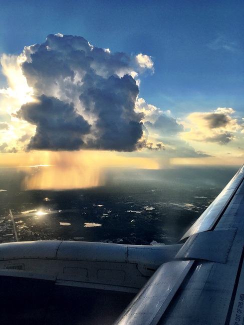 Rain from an Airplane