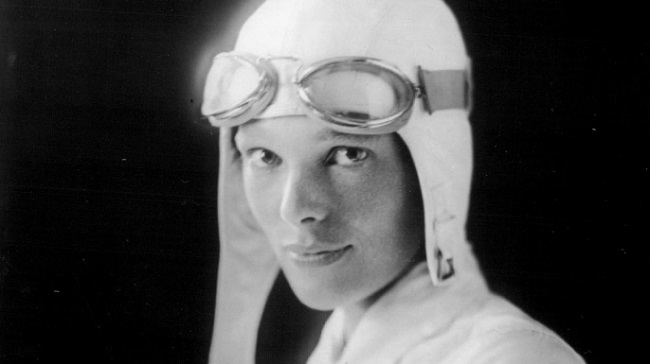 Amelia Earhart.