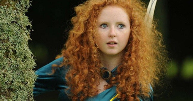 Caitlyn Bond’s resemblance to Merida is amazing