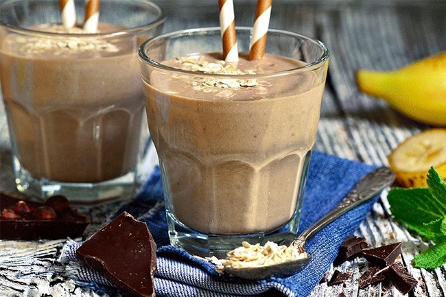 Chocolate smoothie