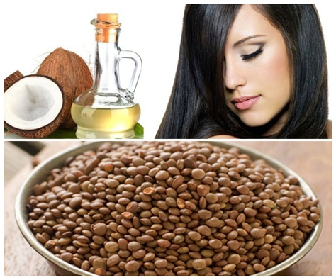 Lentils helps grow hair