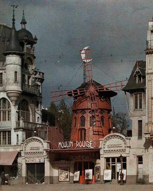 Moulin Rouge, Paris, 1914