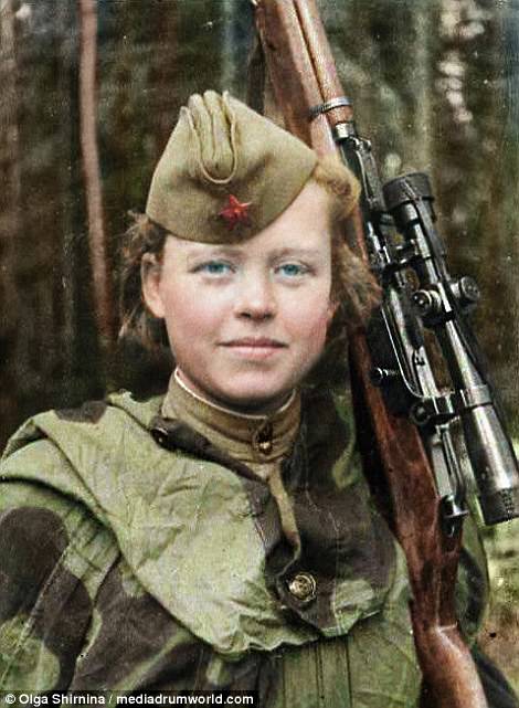 Nadezhda Kolesnikov was a sniper volunteer