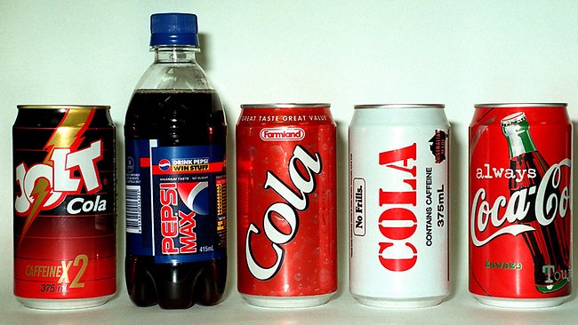 Putting caffeine in soft drinks