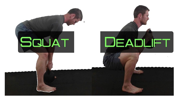 Squats dead lifts