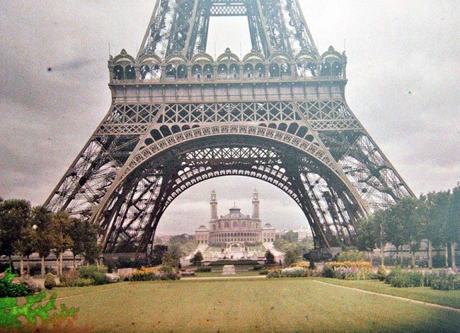 The Eiffel Tower Paris 1914