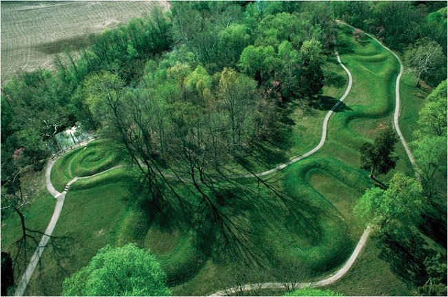 The Great Serpent Mound, Hillsboro, Ohio