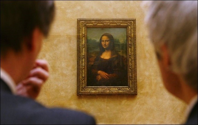 The Mona Lisa, Louvre, Paris, France