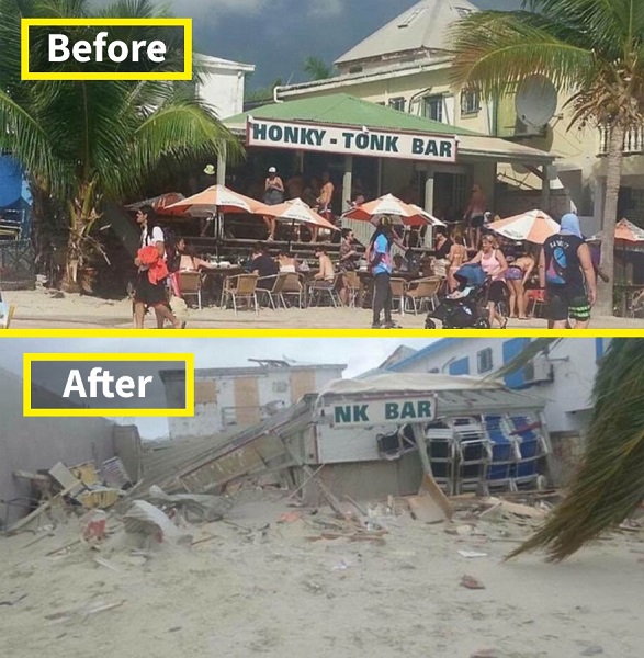 Honky Tonk Bar in Philipsburg, St Martin