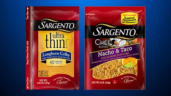 Sargento brand cheese recalled