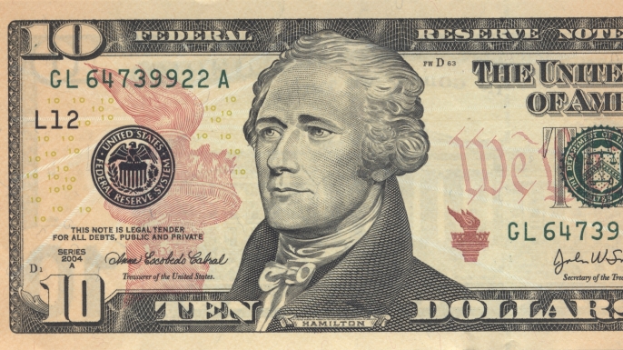 The $10 bill 