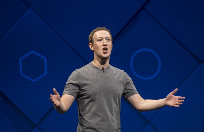 A huge pat on the back for Mark Zuckerberg