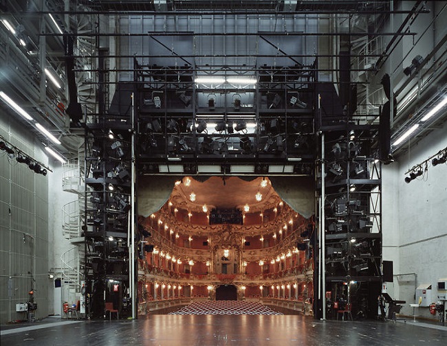 A theatre from backstage