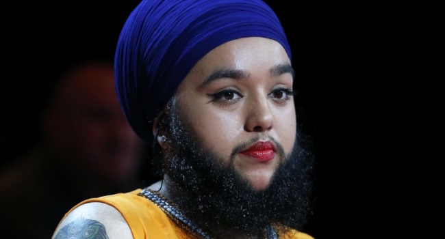 Bearded ladies are brave and strong, she says