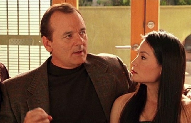 Bill Murray and Lucy Liu