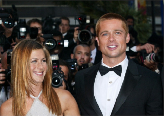 Brad Pitt and Jennifer Aniston