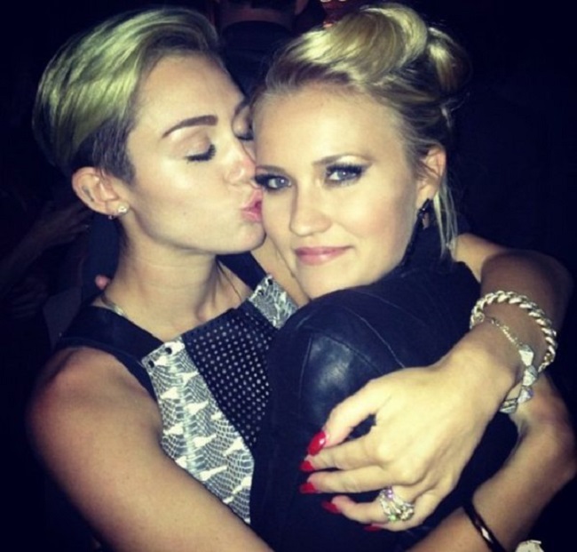 Emily and Miley 