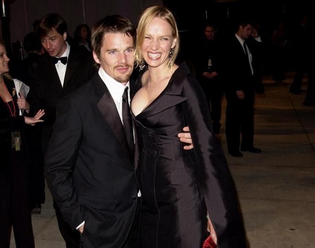 Ethan Hawke and Uma Thurman